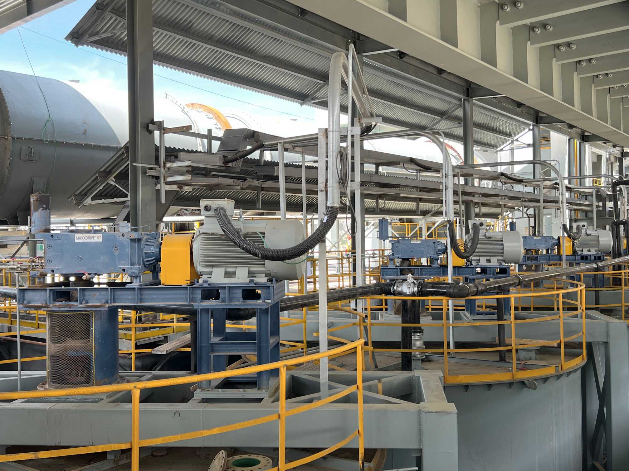 连续浸出槽搅拌项目