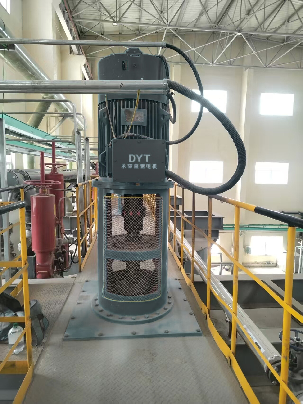 稀土永磁直驱搅拌项目